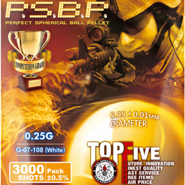 G&G PSBP 0.25g (3000R)