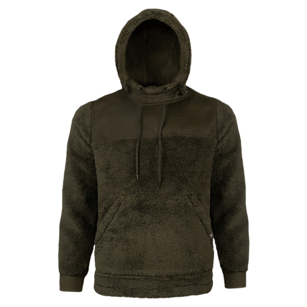 Jack Pyke Sherpa Fleece Hoodie Gen2 (Dark Olive)