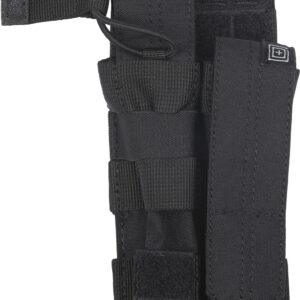 5.11 Double MP5 Magazine MOLLE Pouch w/Cover (Black)