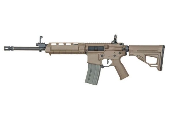 Ares AMOEBA Modular M4 AA Compact Long AEG Airsoft Rifle (Tan)