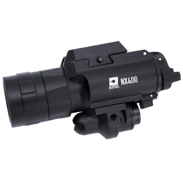Nuprol NX400 Pro Pistol Torch & Laser (Black)