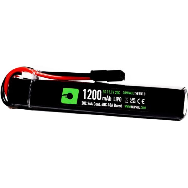 Nuprol 11.1v LiPo 1200mAh 20c Battery (STK Small Tamiya)