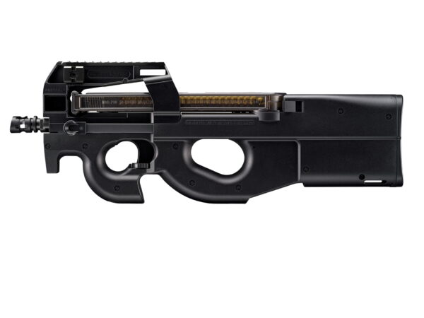 Tokyo Marui P-90 Plus AEG Airsoft SMG (Black/Gold)