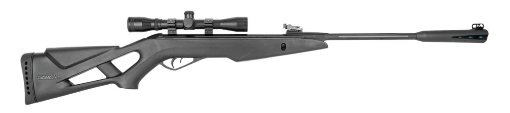 Gamo Whisper X .177 Spring Air Rifle with Scope (Black)