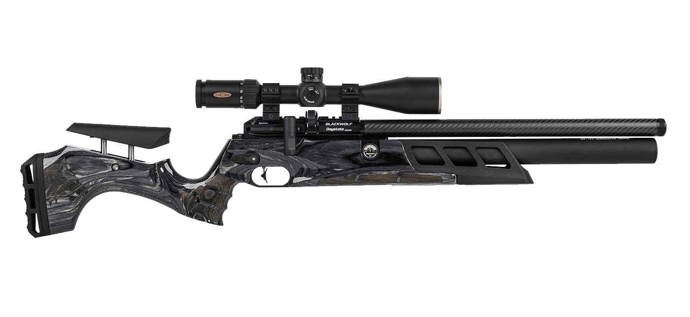Daystate Black Wolf Cylinder .177 PCP Air Rifle (Laminate)