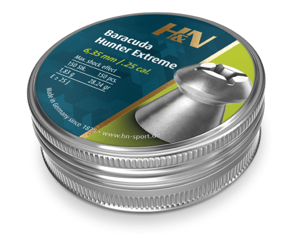 H&N Baracuda Hunter Extreme .25 Hollow Point (150)