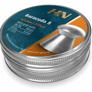 H&N Barracuda 8 .177 Domed Pellets (500)