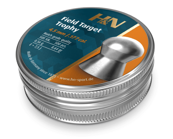 H&N Field Target Trophy .177 Domed Pellets (500)