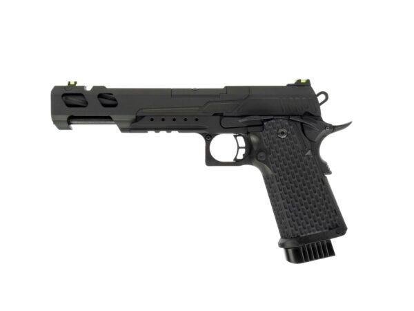 Novritsch SSP5 6" Hi-capa Split Slide GBB Airsoft Pistol (Black)