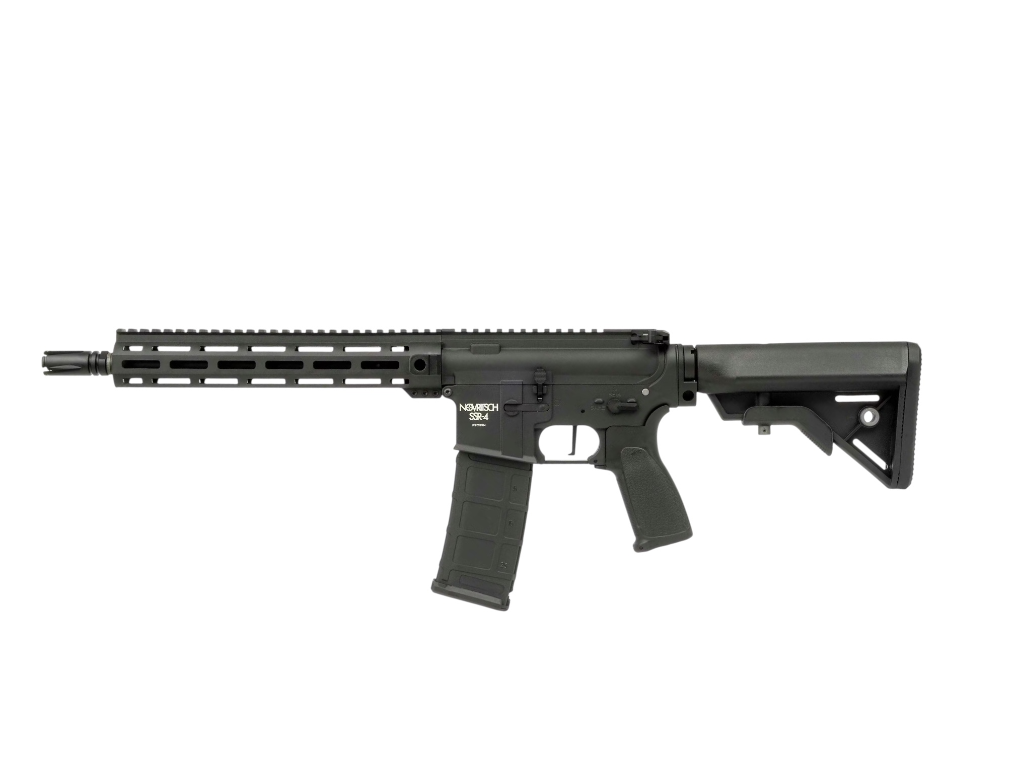 Novritsch SSR4 M4/AR-15 Polymer Version AEG Airsoft Rifle (Black)