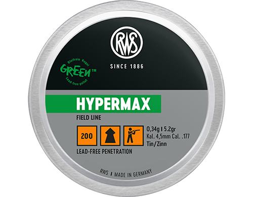 RWS Hypermax .177 Point Pellets (200)