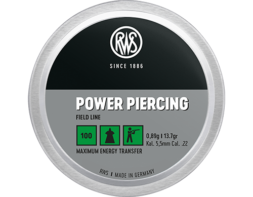 RWS Power Piercing .22 Point Pellets (100)