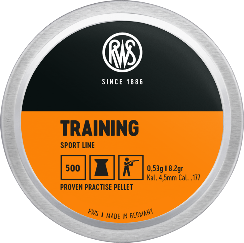 RWS Training .177 Flat Pellets (500)