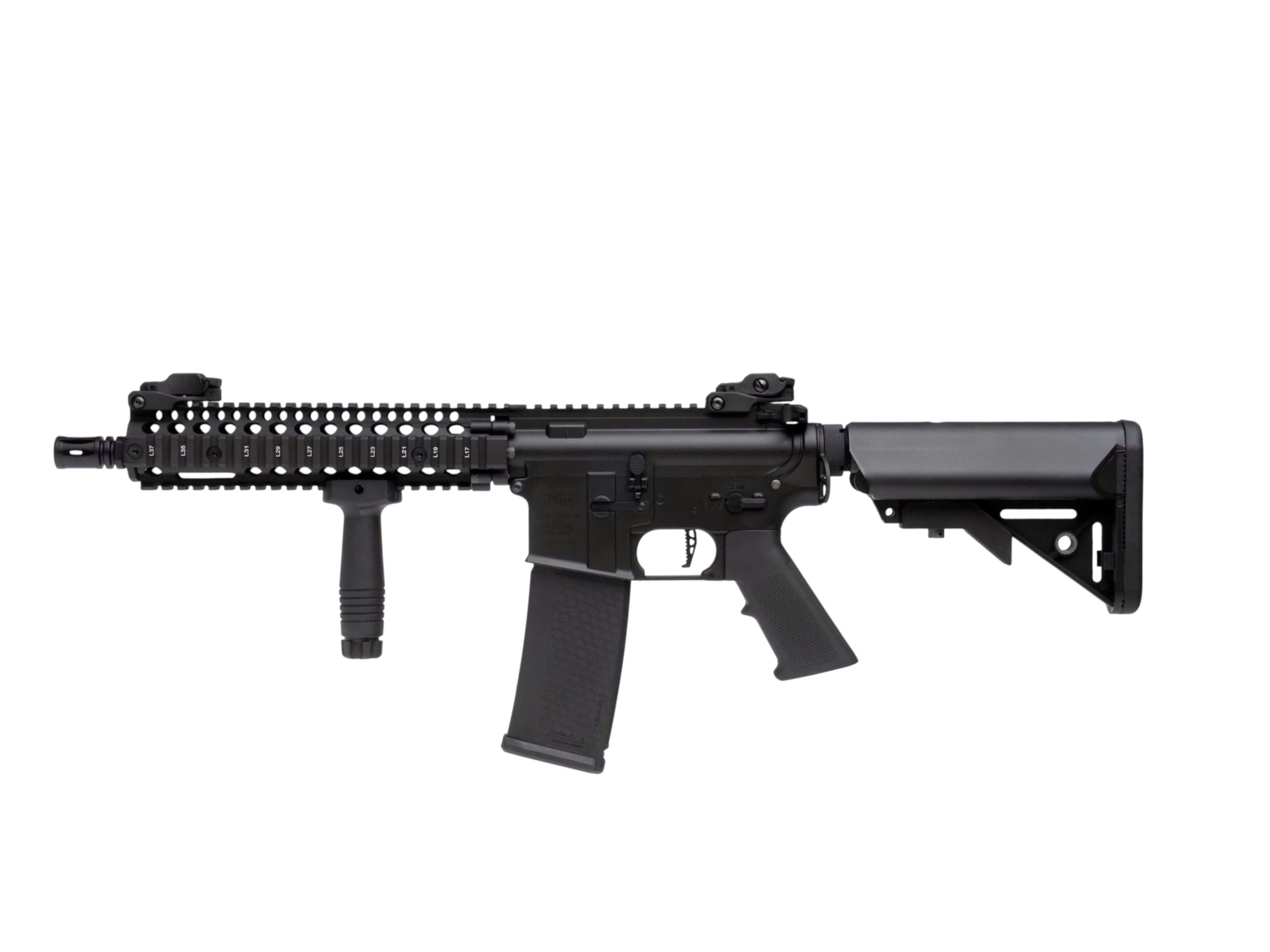 Specna Arms Daniel Defense® MK18 SA-E19 Edge 2.0™ Aster AEG Airsoft Rifle (Black)