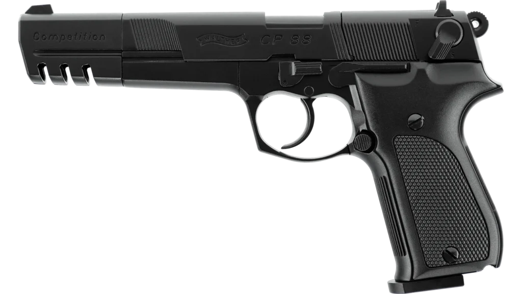 Walther CP88 Competition .177 Pellet Air Pistol (Black)
