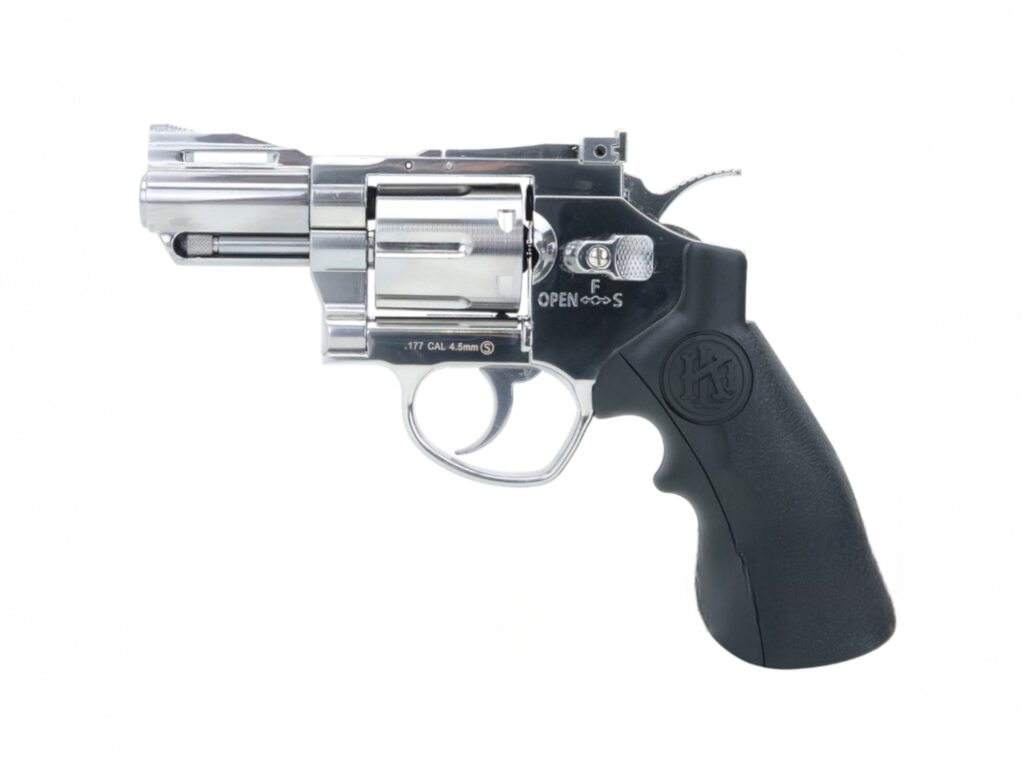 Krown Land Herc 2.5” 4.5mm BB Air Pistol (Polished)