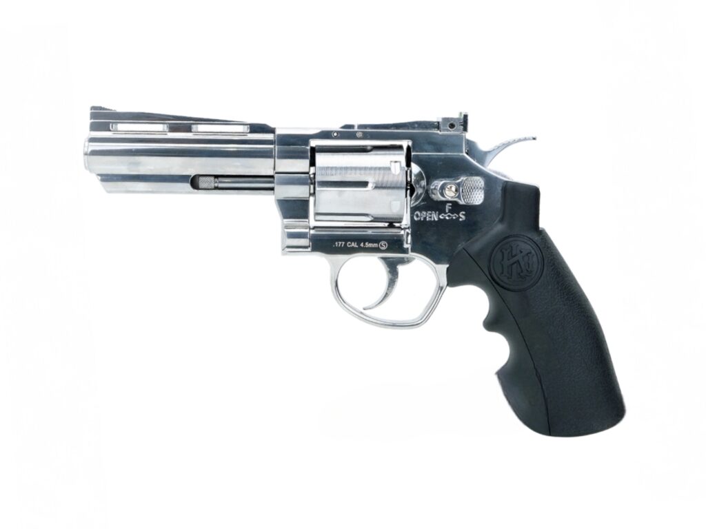 Krown Land Herc 4” 4.5mm BB Air Pistol (Polished)