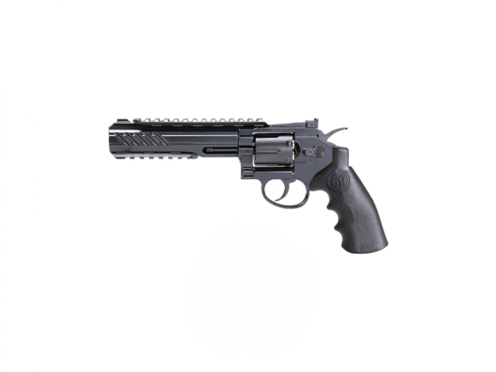 Krown Land Herc 6” Tactical 4.5mm BB Air Pistol (Black)