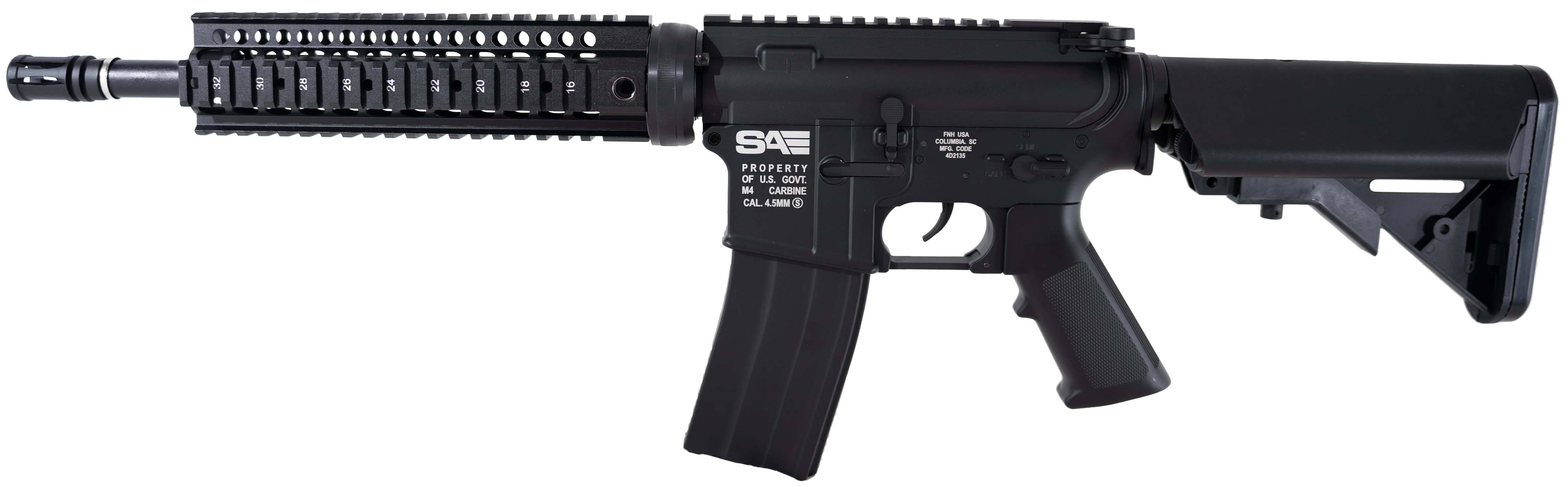 Swiss Arms M4 4.5mm BB CO₂ Air Rifle (Black)