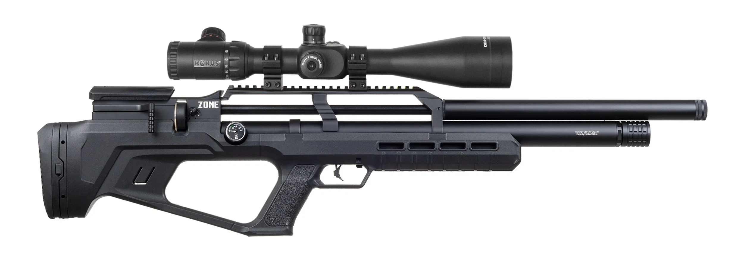 Reximex Zone .25 PCP Air Rifle (Black)