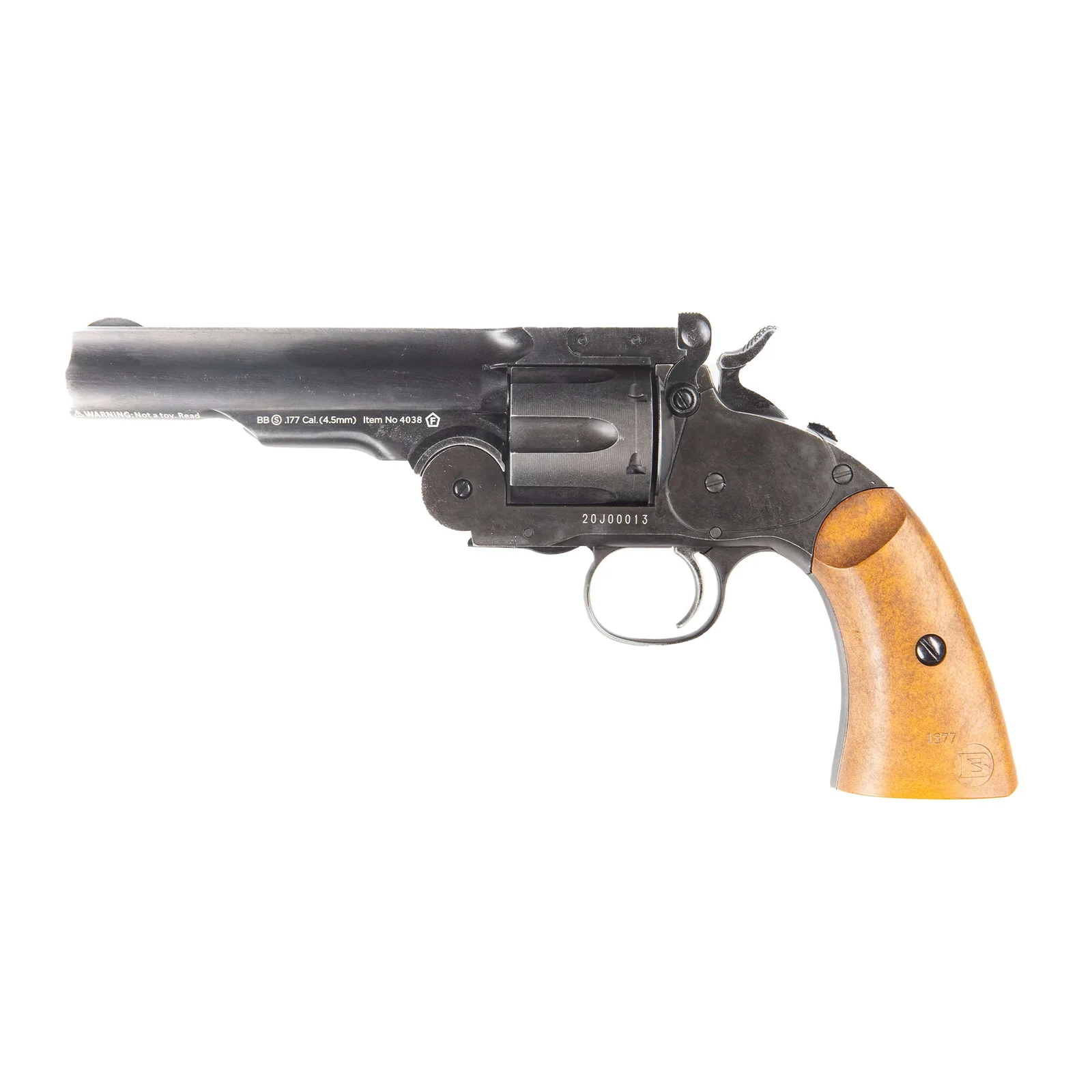 Barra Schofield 5” 4.5mm BB Air Pistol (Aged Metal)