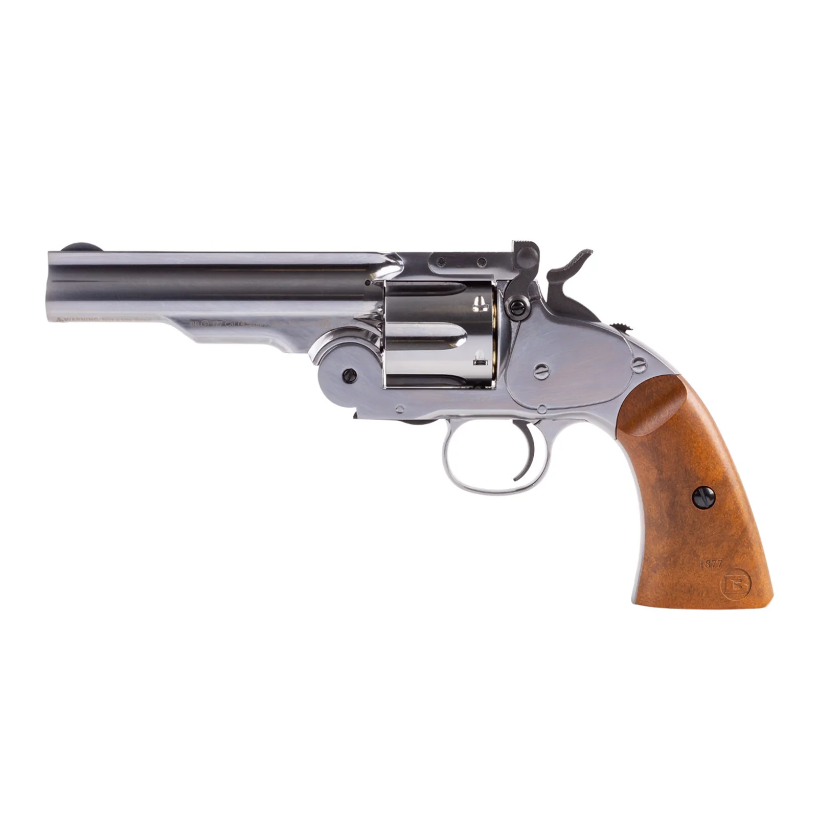 Barra Schofield 5” 4.5mm BB Air Pistol (Chrome)