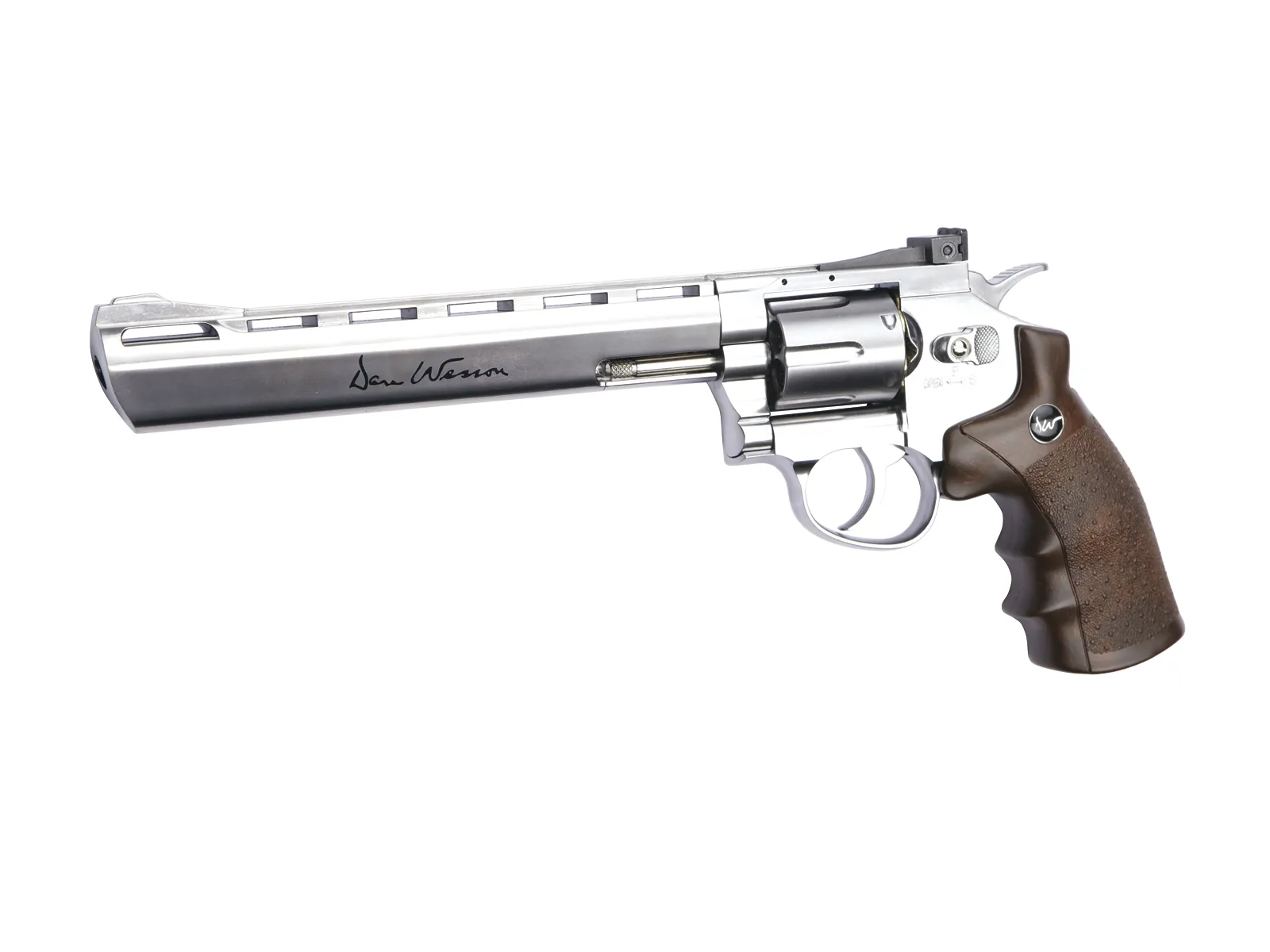Dan Wesson 8" Revolver 4.5mm BB Air Pistol (Silver)