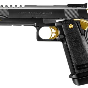 Tokyo Marui Hi-Capa 5.1 Match GBB Airsoft Pistol (Black/Gold)