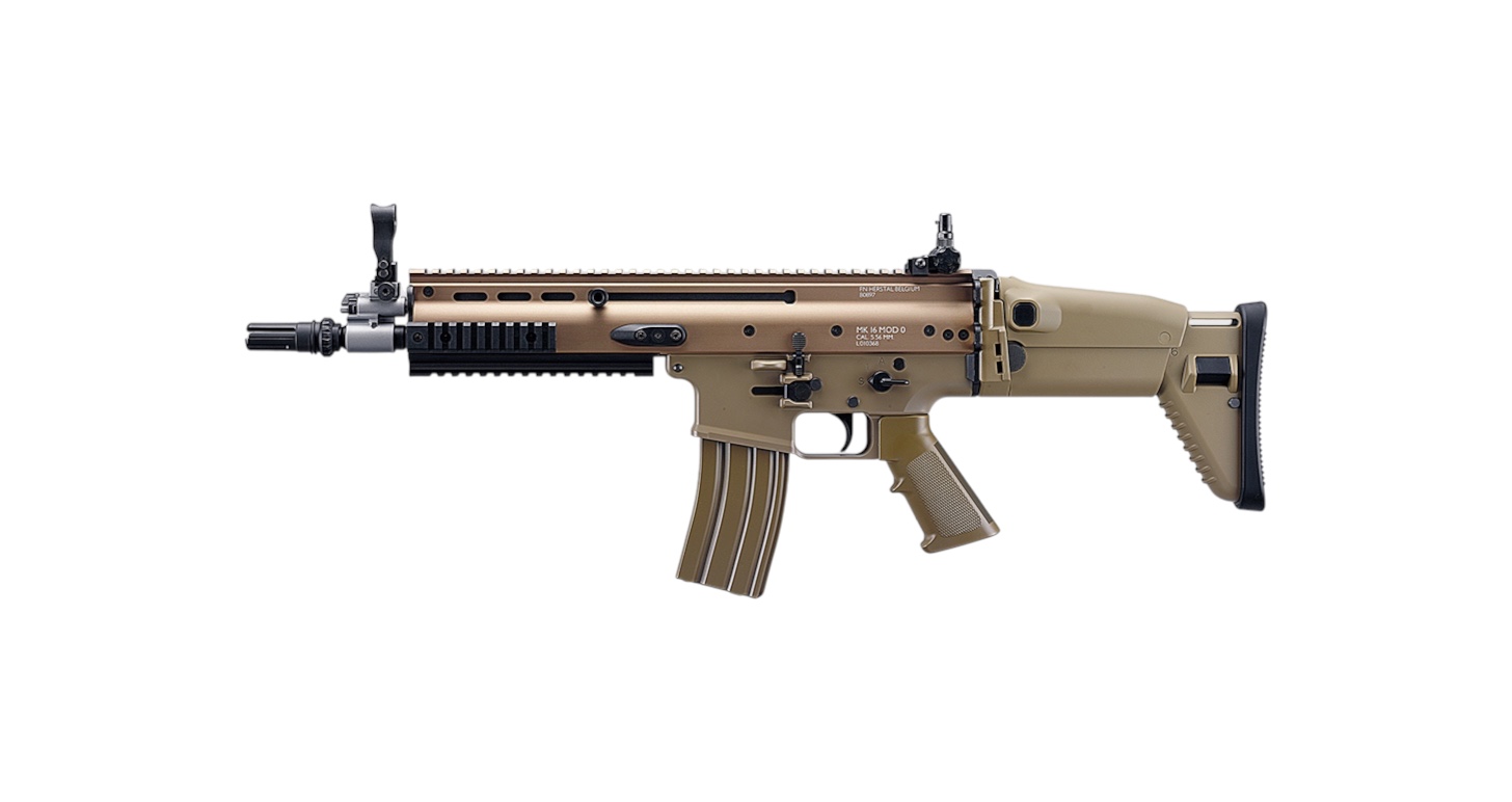 Tokyo Marui Scar L CQC NGRS AEG Airsoft Rifle (FDE)