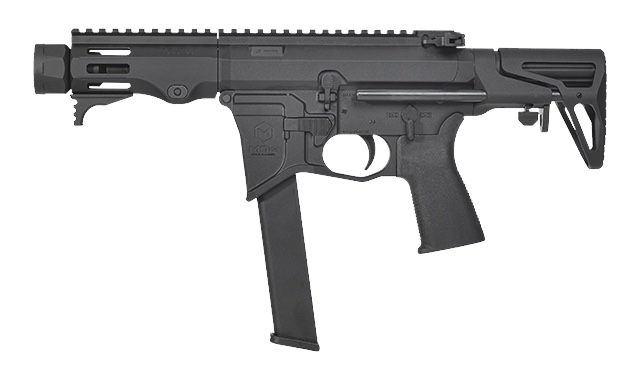 VegaForce Company Maxim Defence MD9-K GBB Airsoft SMG (Black)