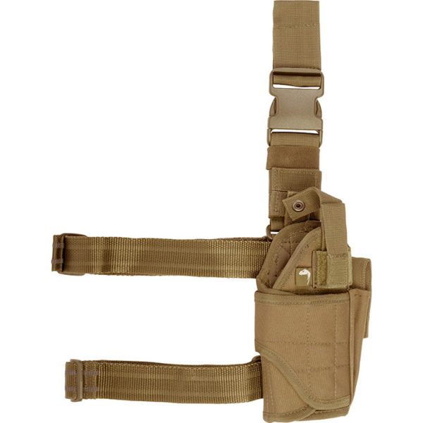 Viper Right Leg Adjustable Universal Holster (Coyote)