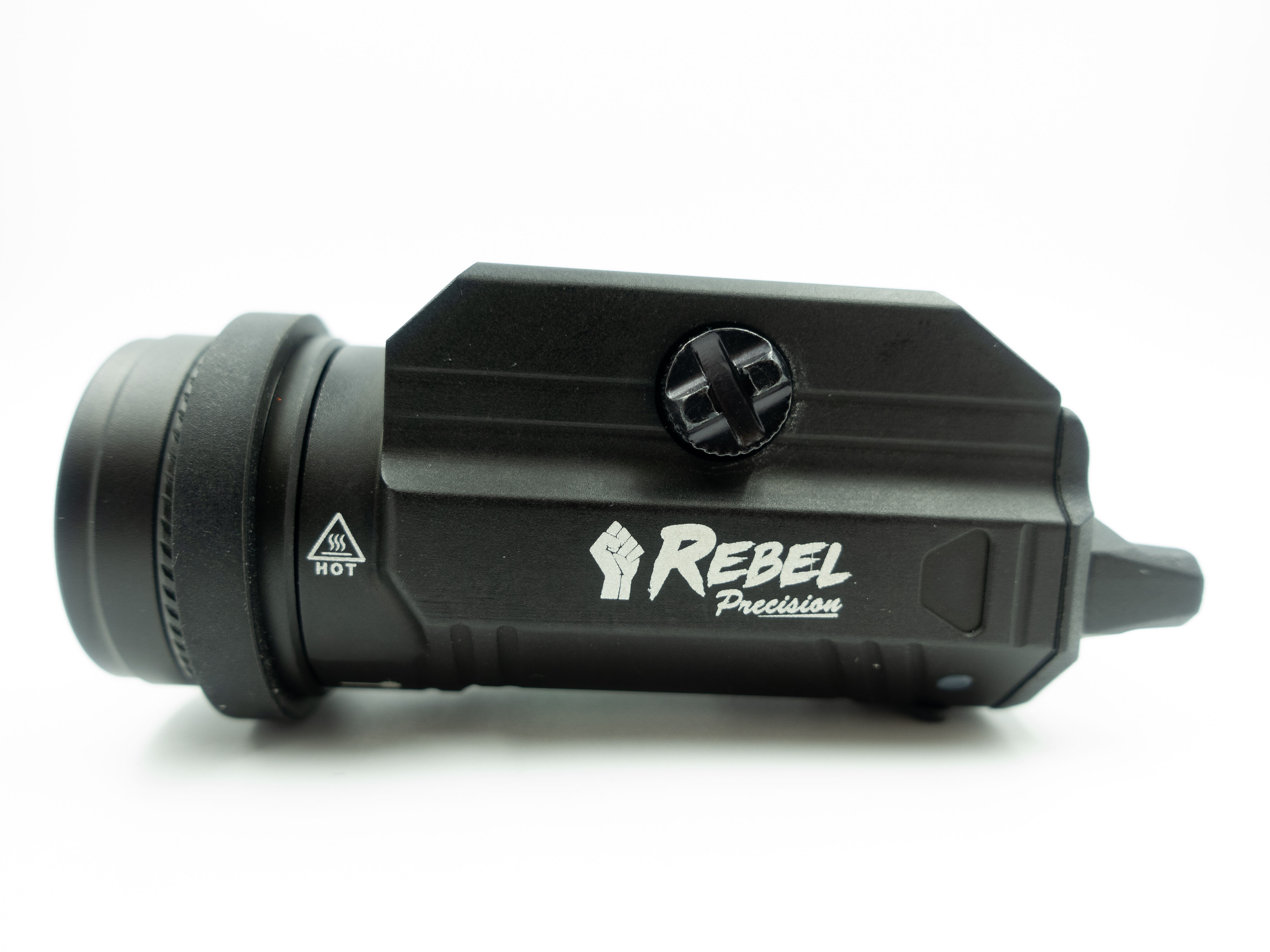Rebel Tactical Flashlight & Laser (Black)