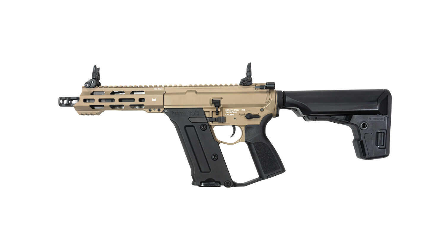 KWA Ronin TK45c2 2.5 Version AEG Airsoft Rifle (FDE)