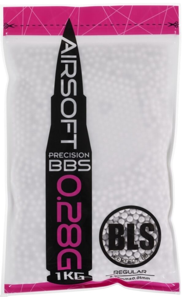 BLS 0.28g Precision Grade Airsoft BBs (1kg)