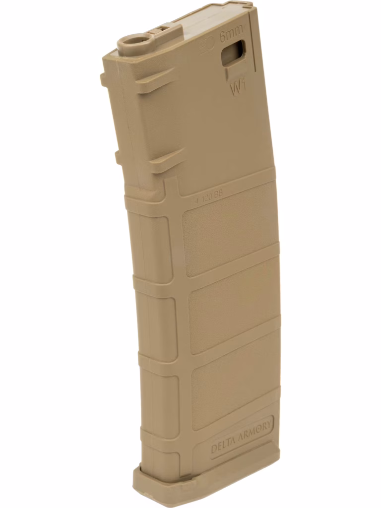 Delta Armory DMAG 6mm BB Magazine 120rd Tan (Airsoft)