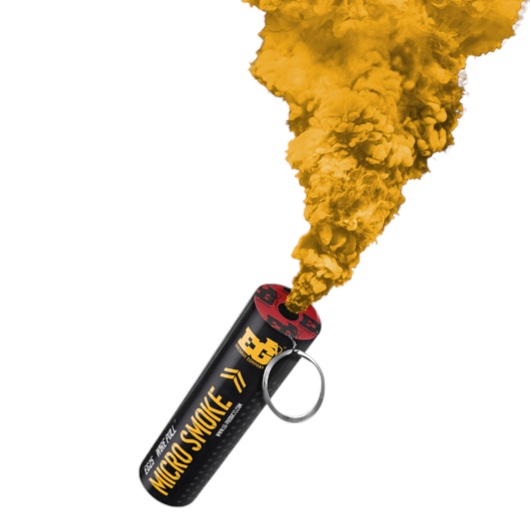 Enola Gaye EG25 Wire Pull® Micro Smoke Grenade (Yellow)