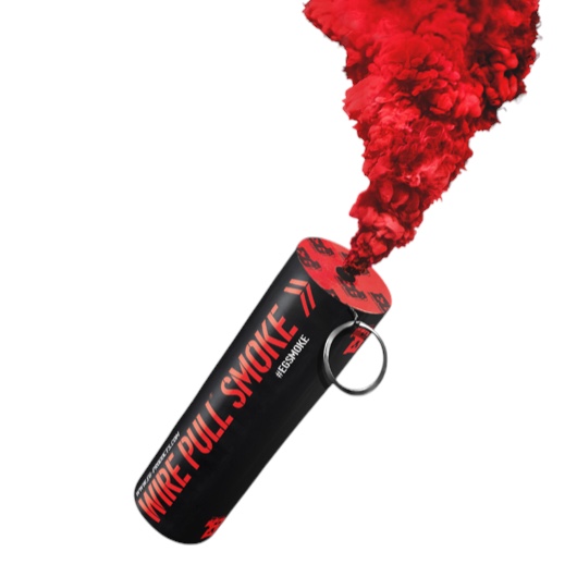Enola Gaye WP40 Wire Pull® Smoke Grenade (Red)