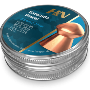 H&N Baracuda Power .22 Domed Pellets (200)