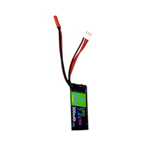 Rebel 7.4v LiPo HPA Micro 300mAh 35c Battery (JST Connector)