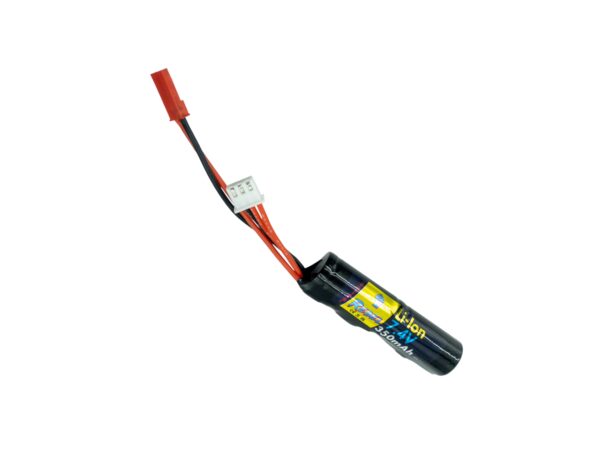 Rebel 7.4v Li-Ion HPA Micro 350mAh Battery (JST Connector)