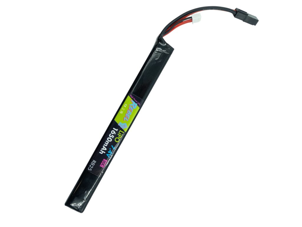 Rebel 7.4v LiPo 1650mAh 20c AK Stick Battery (Mini Tamiya)