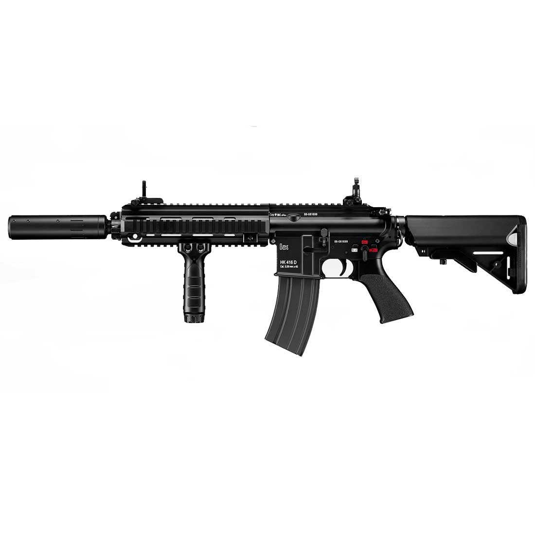 Tokyo Marui 416D Devgru NGRS AEG Airsoft Rifle (Black)