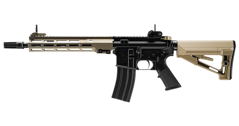 Tokyo Marui URG-I 11.5” Sopmod MWS Block 3 GBB Airsoft Rifle (Black/Tan)