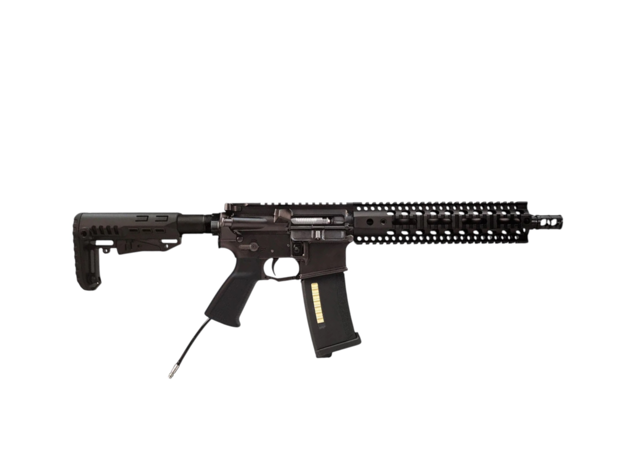 Wolverine MTW Forged Series Tactical 10" SBR HPA Airsoft Rifle (Black)
