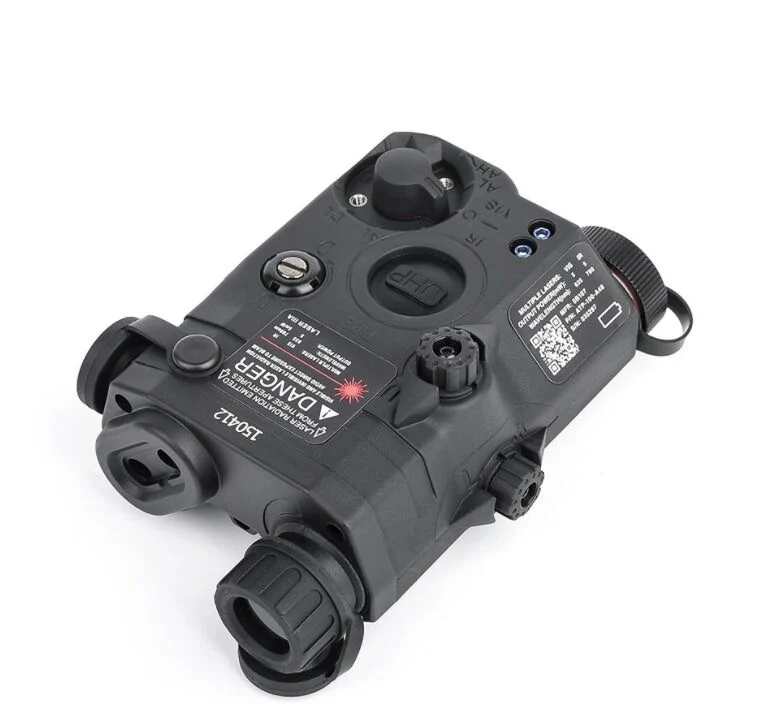 Rebel LA-PEQ-15 Weapon Light & Dual IR/Red Laser with Strobe (Black)