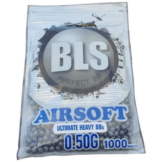 BLS 0.50g Ultimate Heavy Airsoft BBs (1000)