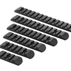 Rebel Assorted Rail Sections Set KeyMod/M-LOK (Black)