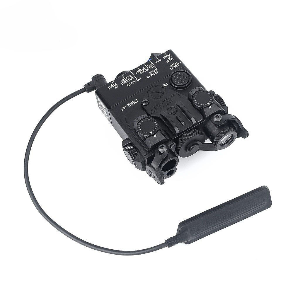 Rebel DBAL-A2 Weapon Light & Dual IR/Red Laser (Black Aluminium)