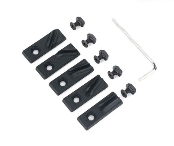 Rebel Angled KeyMod Cable Clips Kit (Black)