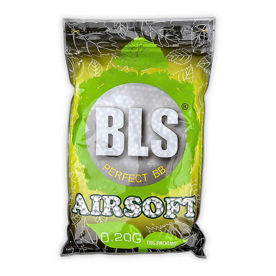 BLS 0.20g Precision Grade BIO Airsoft BBs (1kg)